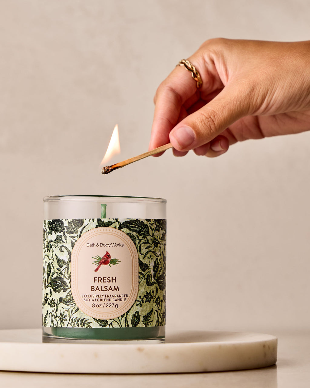 Fresh Balsam Single Wick Candle image 5