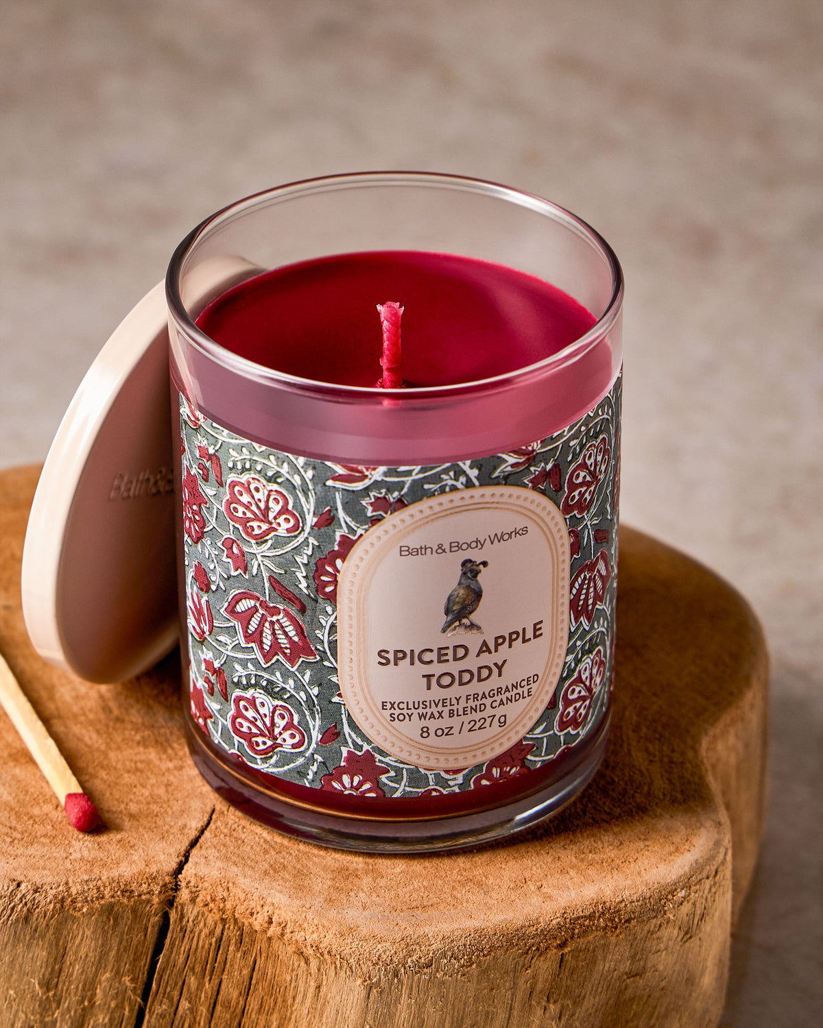 Spiced Apple Toddy Single Wick Candle image 3