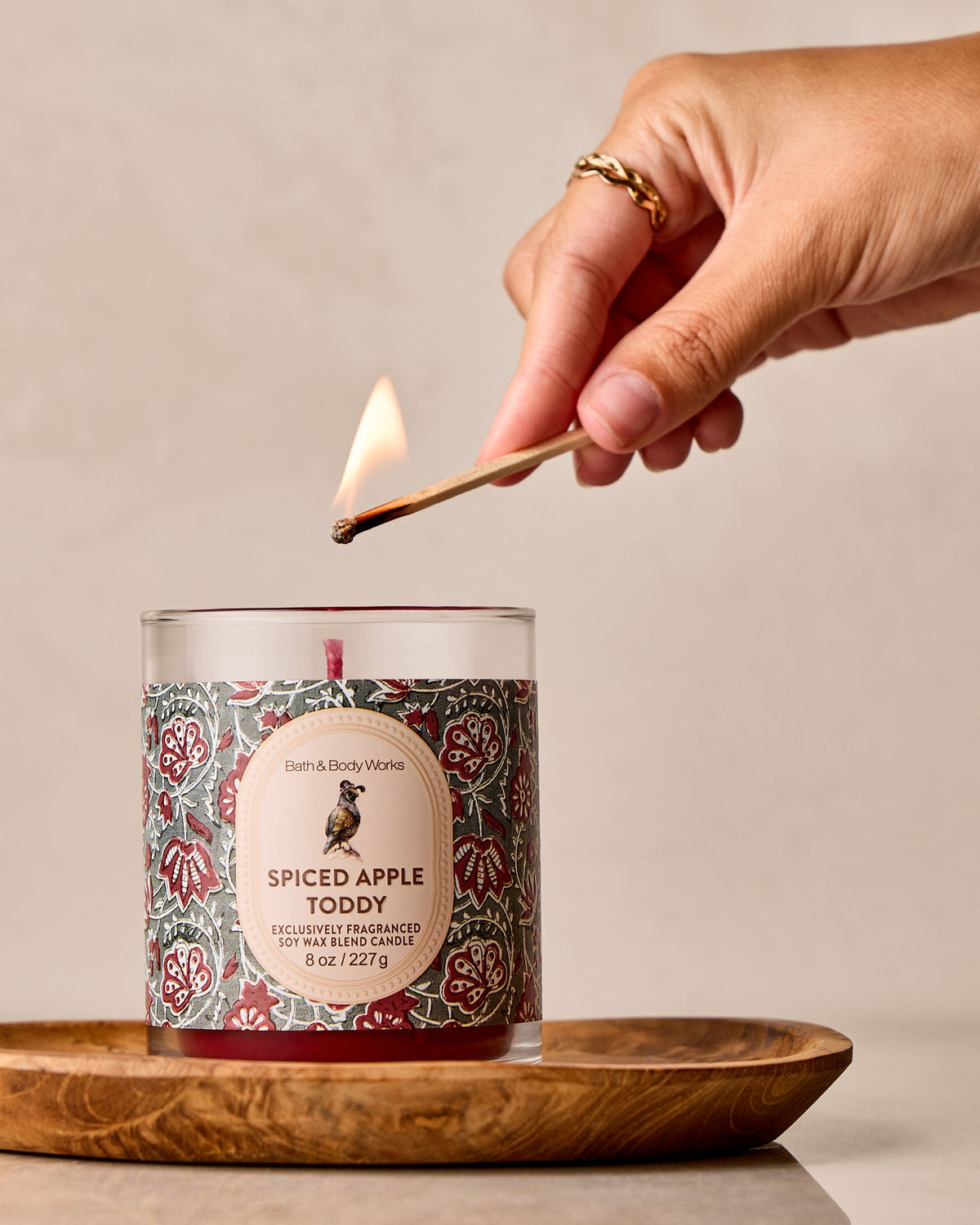 Spiced Apple Toddy Single Wick Candle image 4