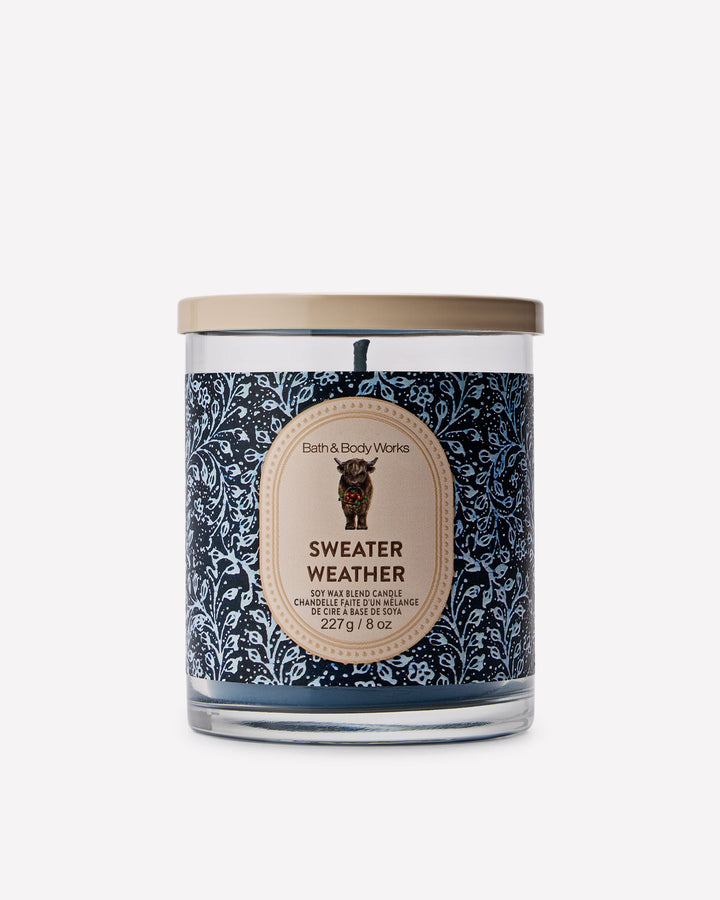 Sweater Weather Single Wick Candle