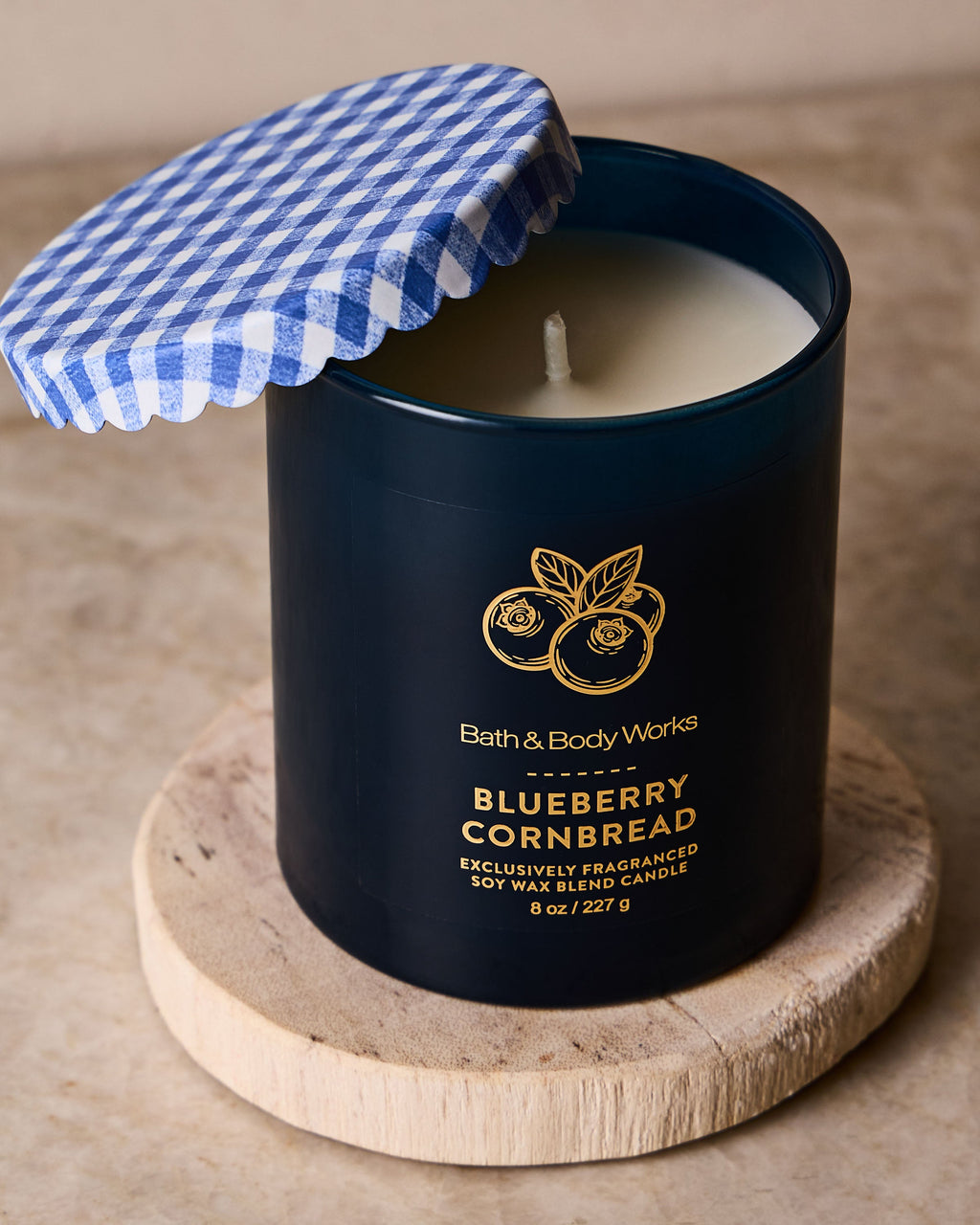 Blueberry Cornbread Single Wick Candle image 3