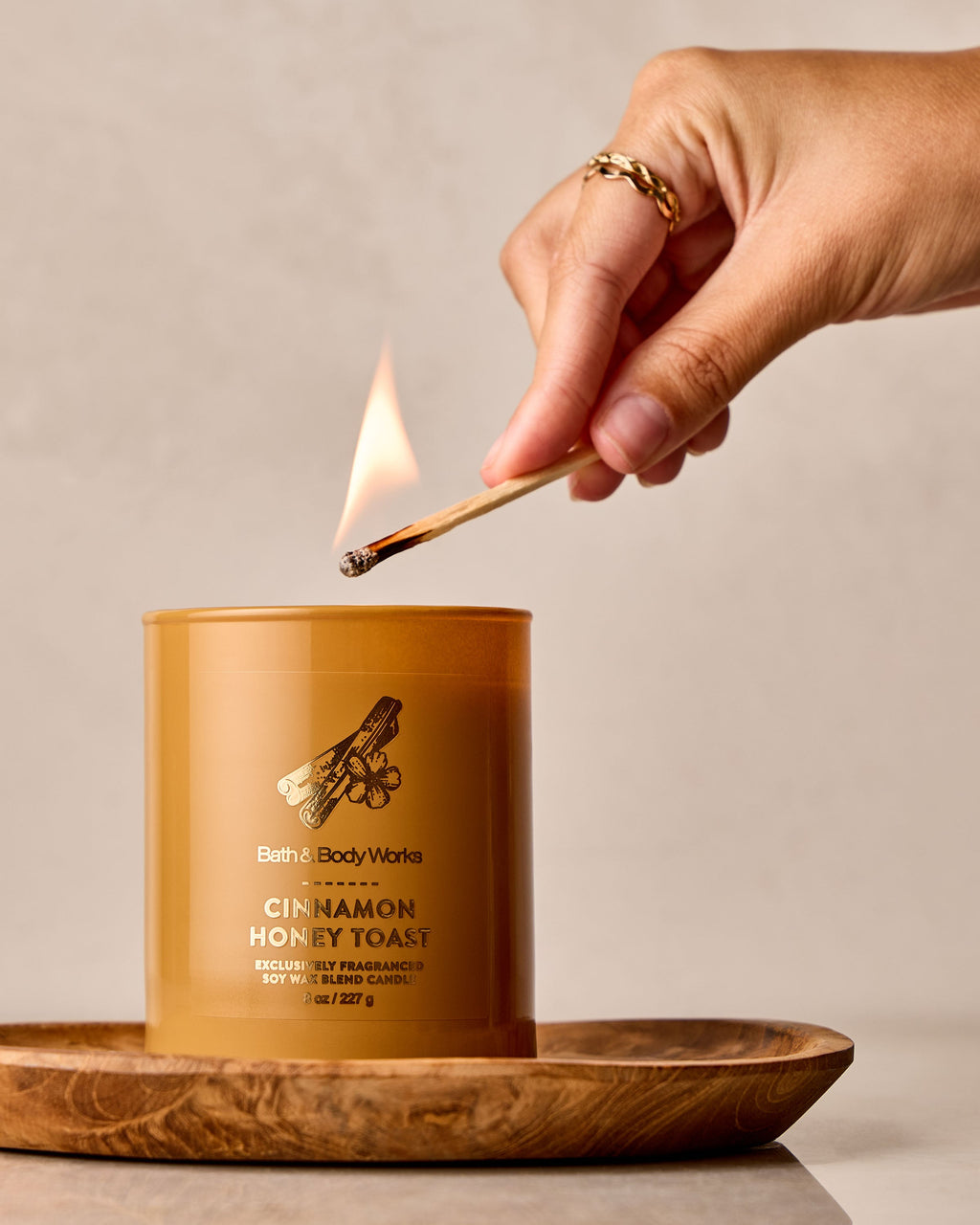 Cinnamon Honey Toast Single Wick Candle image 4