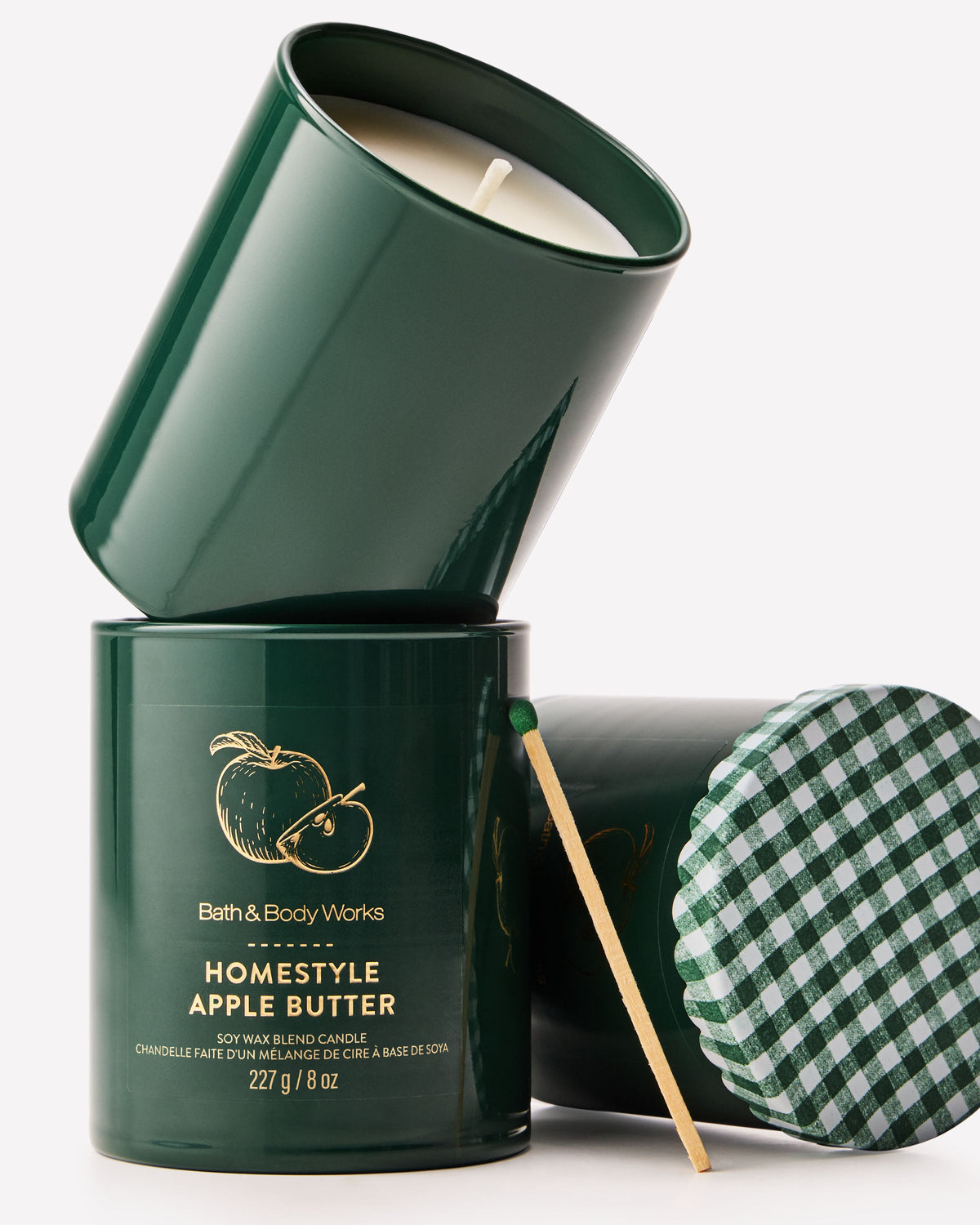 Homestyle Apple Butter Single Wick Candle image 2