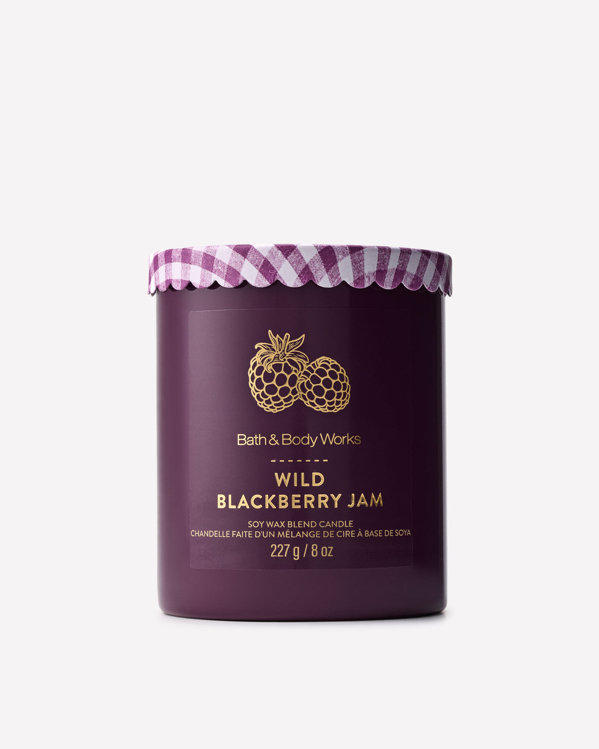 Wild Blackberry Jam Single Wick Candle