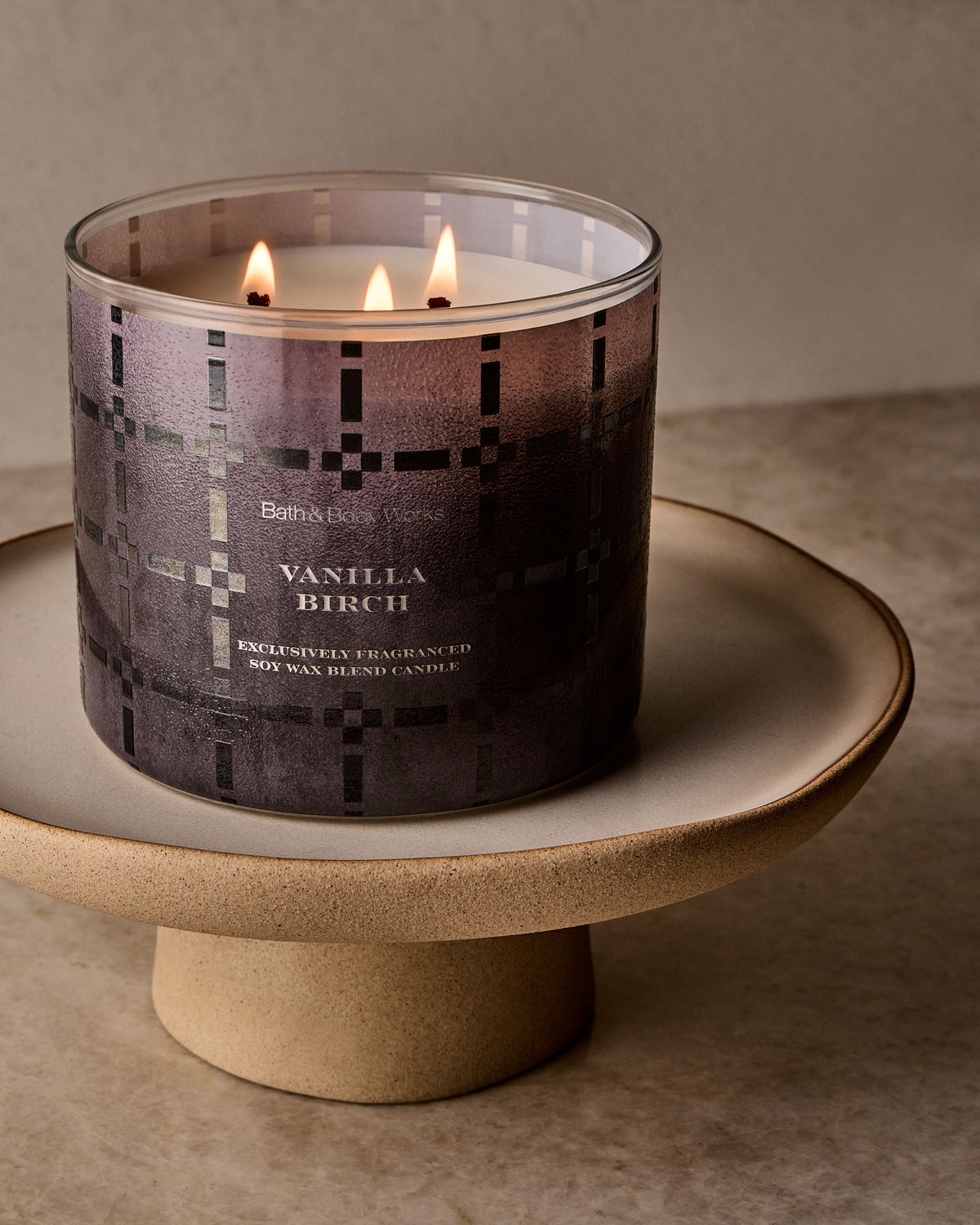 Vanilla Birch 3-Wick Candle image 4